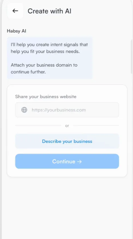 Share your website or describe your business.