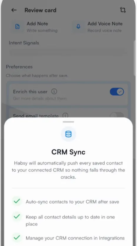CRM Sync