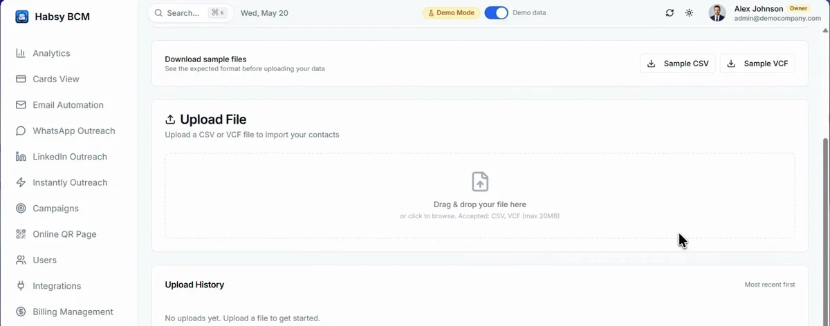Data Import