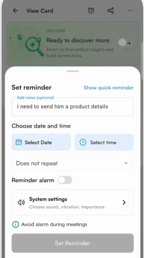 Custom date and time