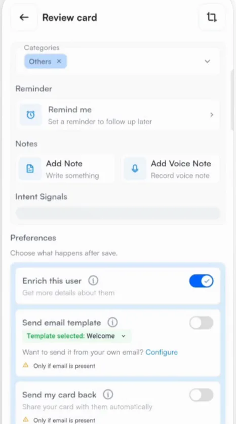 2. Review and add context