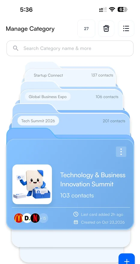 Manage Category